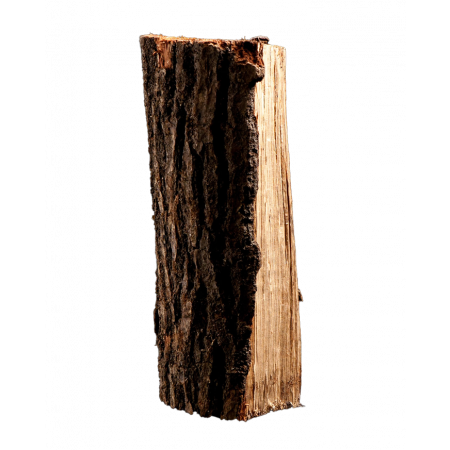 Halbe Palette kammergetrocknetes gespalten Eiche Brennholz 25cm