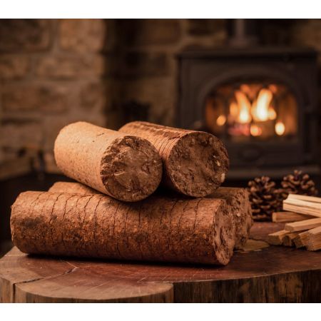 Giant Flames Holzbriketts 190 Packungen x 4,8 kg (912kg)